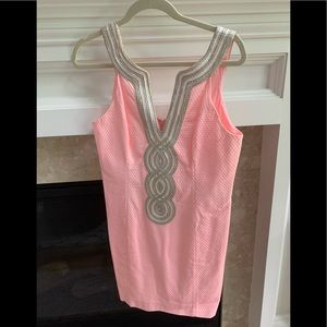 Lilly Pulitzer Sz 8 pink Valli Shift Dress